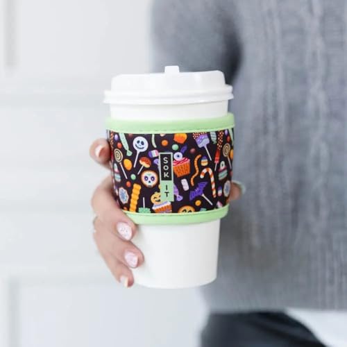 HotSok Coffee & Tea Reusable Insulated Neoprene Cup Sleeve
