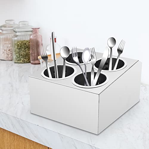 Stainless Steel Flatware Utensil Holder