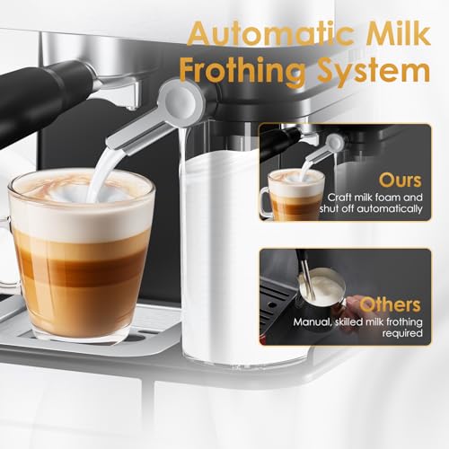 Espresso Machine with Milk Frother