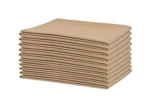 Organic Cotton Beige Flour Sack Towels (10 Count)