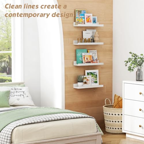 16 Inch Picture Ledge Shelf (4 Count)