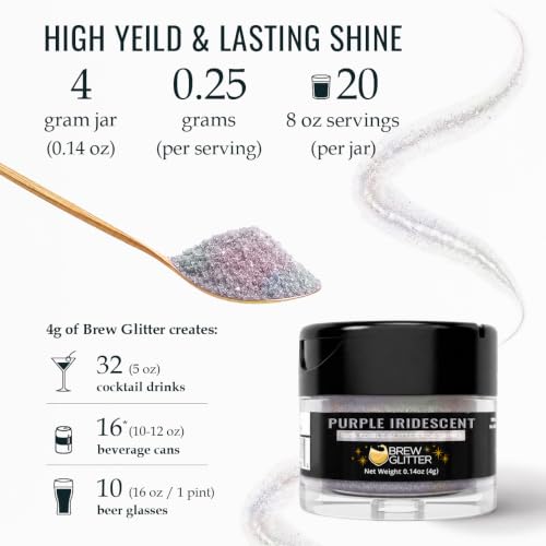 Brew Glitter Edible Glitter for Drinks