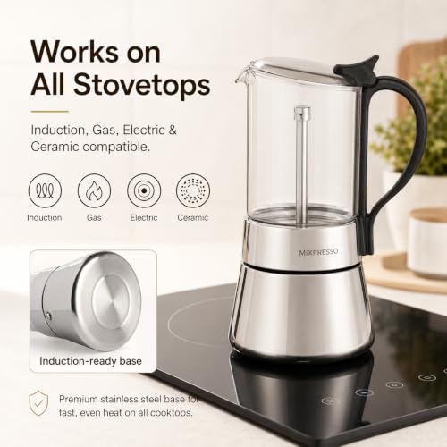 9 Cup Greca Moka Pot