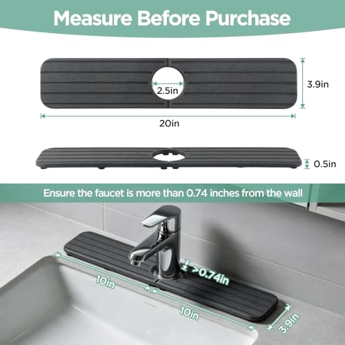Faucet Mat for Kitchen Sink