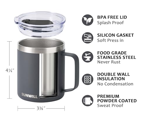 Travel Coffee Mug with Lid