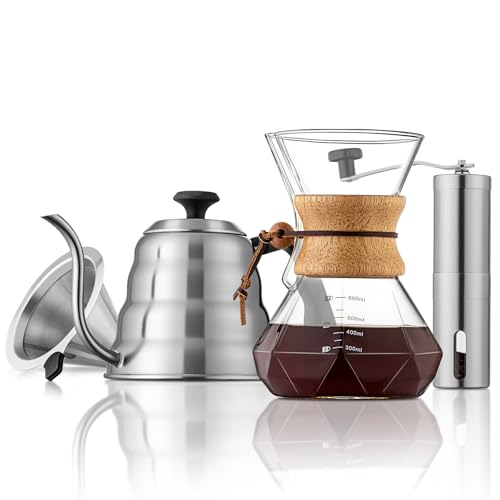 Pour Over Coffee Maker Set (4 Count)