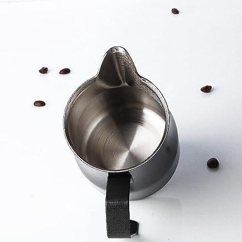 Espresso Steaming Pitcher Stainless Steel 15 oz Coffee Frothing Picther Milk Jug Cappuccino Latte Art Cup