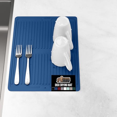 Patented BPA Free Silicone Dish Drying Mat