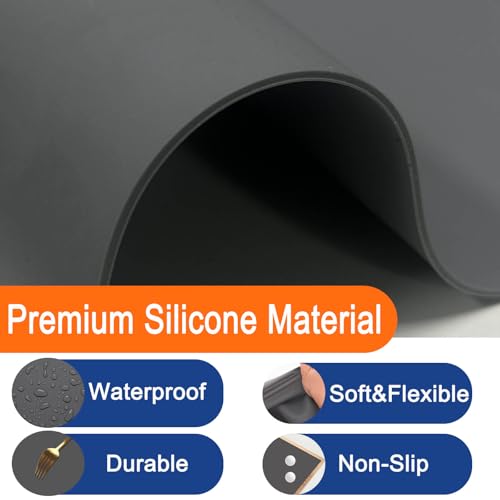 84''x24'' Extra Large Silicone Mat for Kitchen Counter