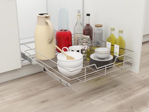 Pull Out Cabinet Organizer 20" W X 17" D
