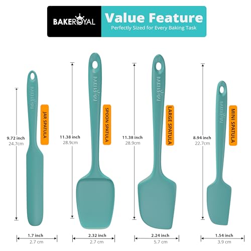 Silicone Spatula Set (4 Count)