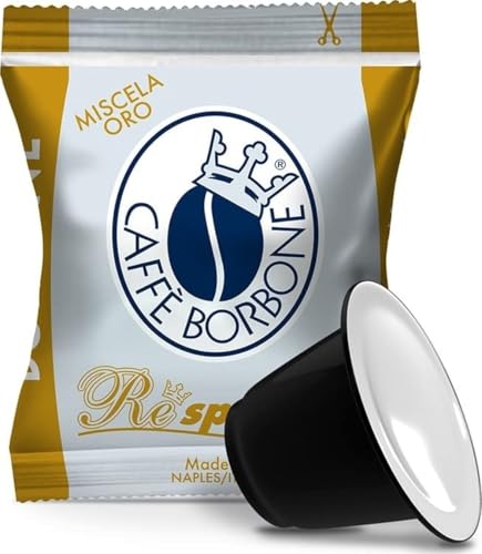 Miscela Oro Espresso Pods Compatible with Nespresso Original Machines (100 Count)