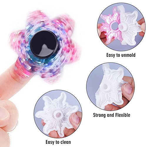 Fidget Spinner Silicone Resin Mold Kit
