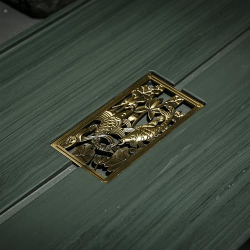 Tea Set Green Sandalwood Stone Tea Tray Home Drainage Simple Natural Ebony Stone Tea Table Tea Set Tray Chinese Tea Set