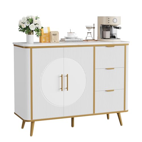 47.3" Modern Buffet Cabinet with Storage