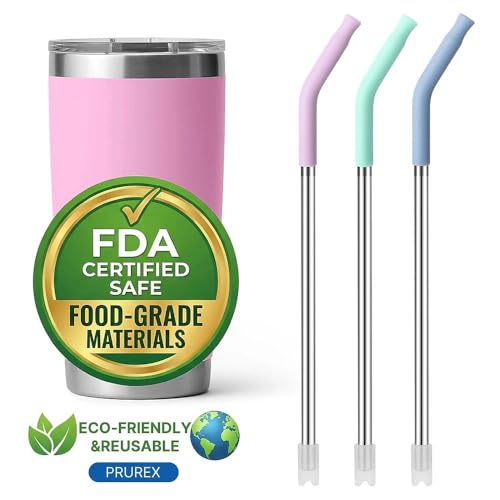 Straight Metal Straws for Stanley 20oz