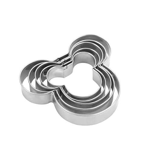 Mouse Cookie Cutters Stainless Steel