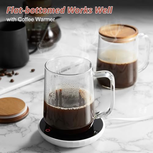 Glass Coffee Mugs (4 Count)