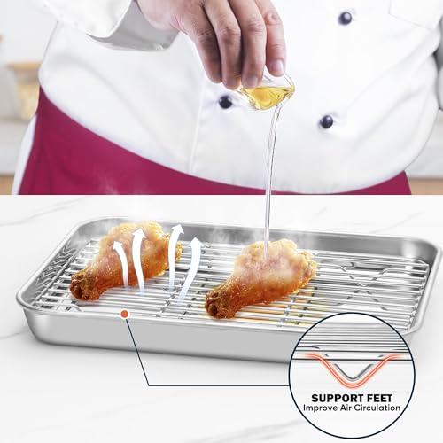2 PCS Cooling Rack for Baking & Cooking