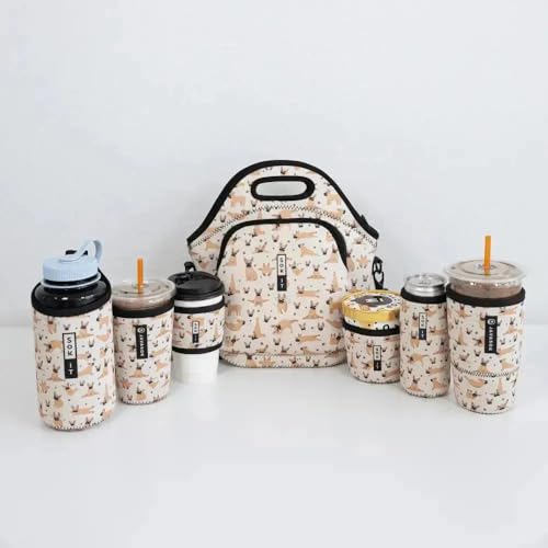 HotSok Coffee & Tea Reusable Insulated Neoprene Cup Sleeve
