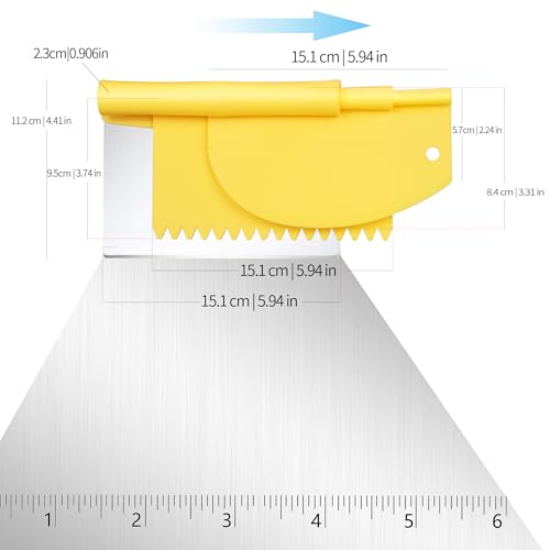 Bench Dough Cutter (5 Count)