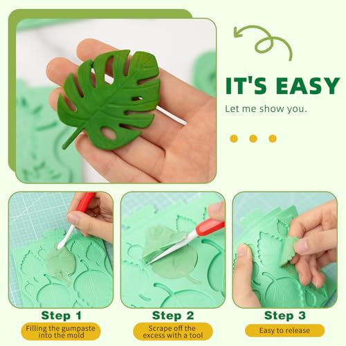 Leaf Molds Silicone