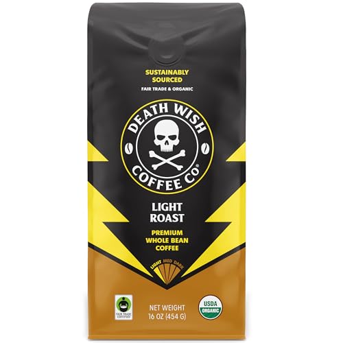 Organic Light Roast Whole Bean Coffee (16 Ounce)