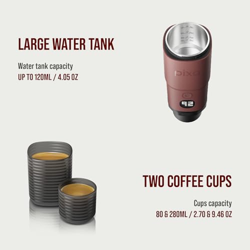 Pixapresso Espresso Machine Electric & Portable