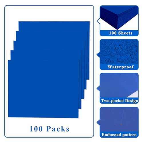 File folders with Pockets (100 Count)