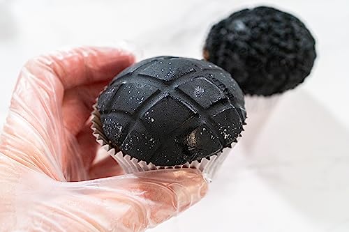 Premium Rolled Black Fondant for Cake Decorating (16 Ounce)