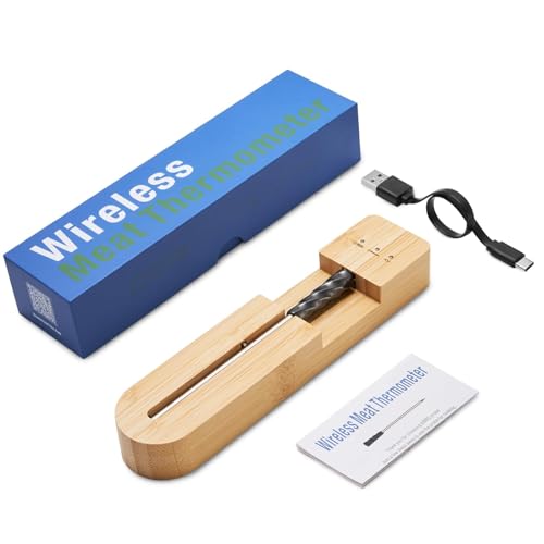 Wireless Smart Meat Thermometer with Bluetooth