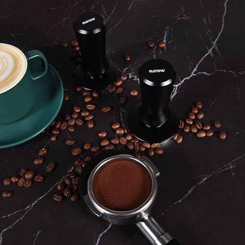 58.5mm Spring Loaded Espresso Hand Tamper Fits 58mm Standard Portafilter