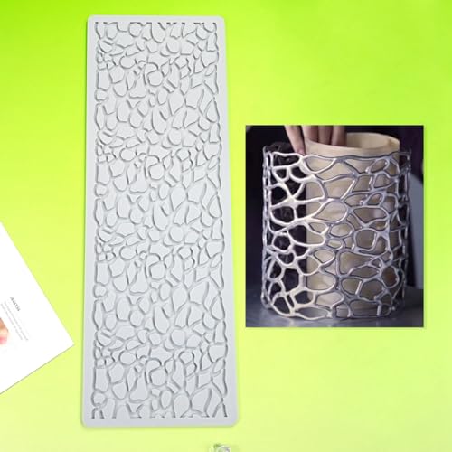 Hollow Out Irregular Pattern Lace Cake Border Cake Decorating Tool Fondant Mould Mat DIY Silicone Sugar Craft Cake Lace Mold