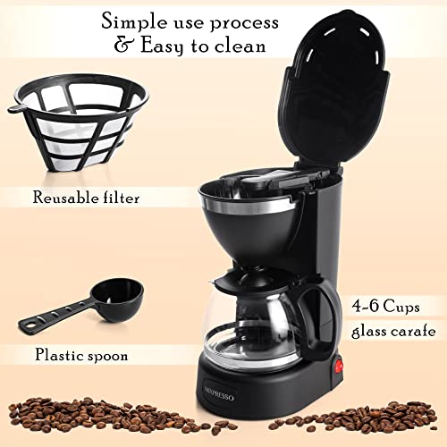 5 Cup Drip Coffee Maker