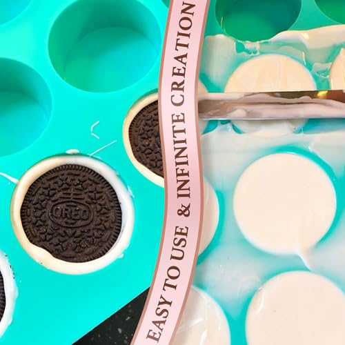 Silicone Round Cookie Mold (4 Count)