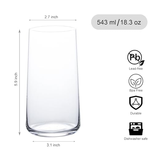 Drinking Glasses Set of 6 (6 Count)