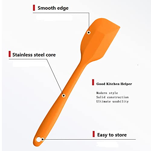 8 Pieces Silicone Spatulas (8 Count)