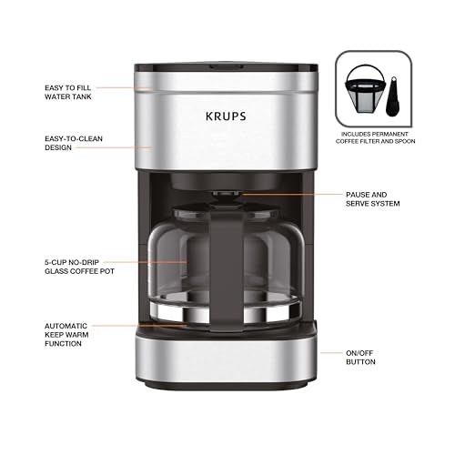 Simply Brew Compact 5 Cup Coffee Maker