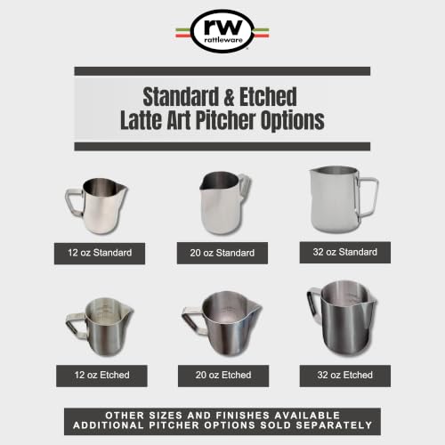 32oz Stainless Steel Latte Art Pitcher