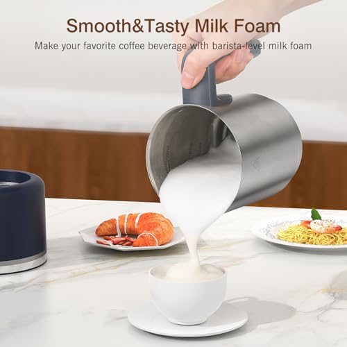 Milk Frother 4 in 1 Electric Milk Steamer