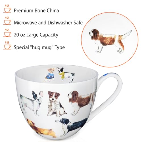 Cute Dog Mugs for Daily Coffee and Tea