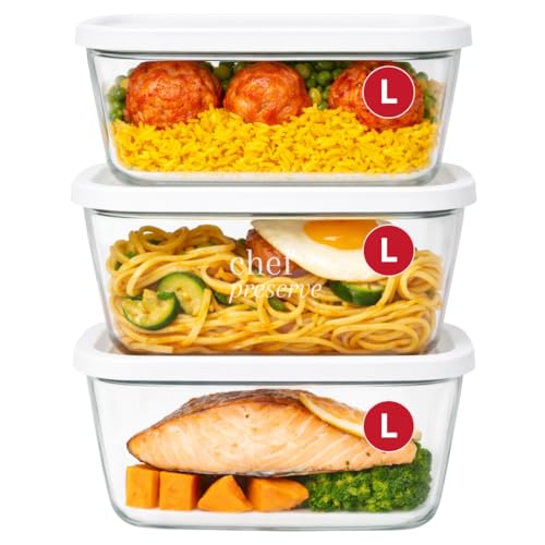 Glass Vacuum Seal Containers for Meal Prep