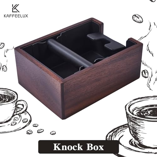 Wooden Espresso Knockout Box