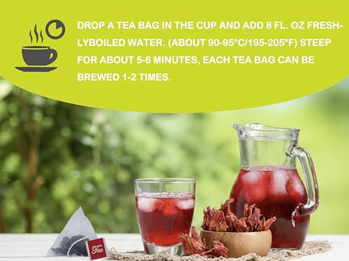 Hibiscus Tea Bags (50 Count)