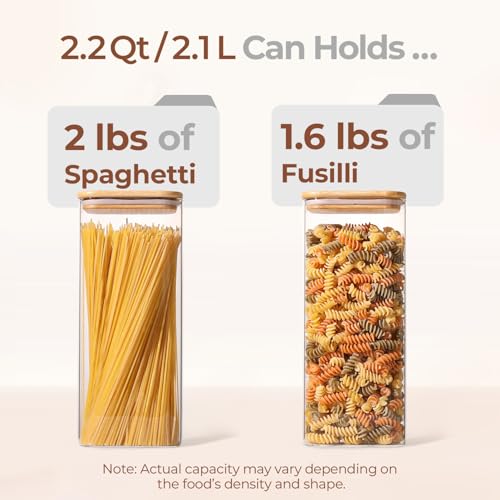Pasta Containers Storage 2.2 Qt (3 Count)