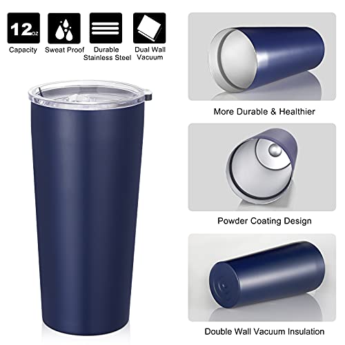 20oz Tumbler Bulk with Lid and Straw 6 Pack (6 Count)