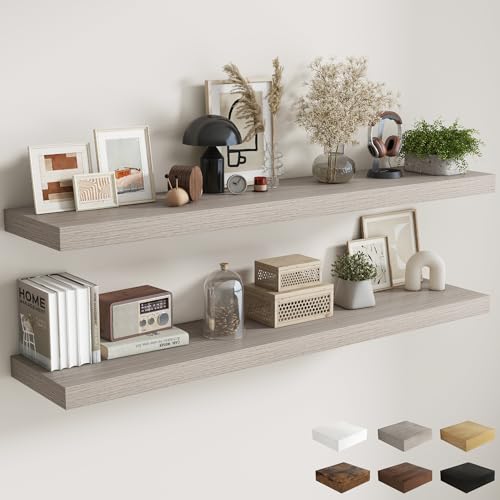 12 Inch Deep Floating Shelves (2 Count)