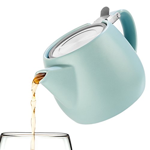 Pluto Porcelain Small Teapot Turquoise