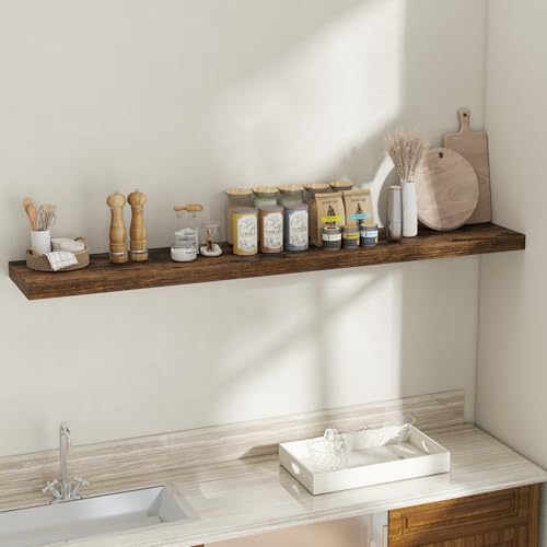 72 Inch Floating Shelves