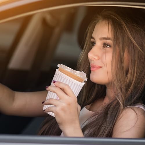 Reusable Insulated Neoprene Iced Coffee Cup Sleeve (3 Count)